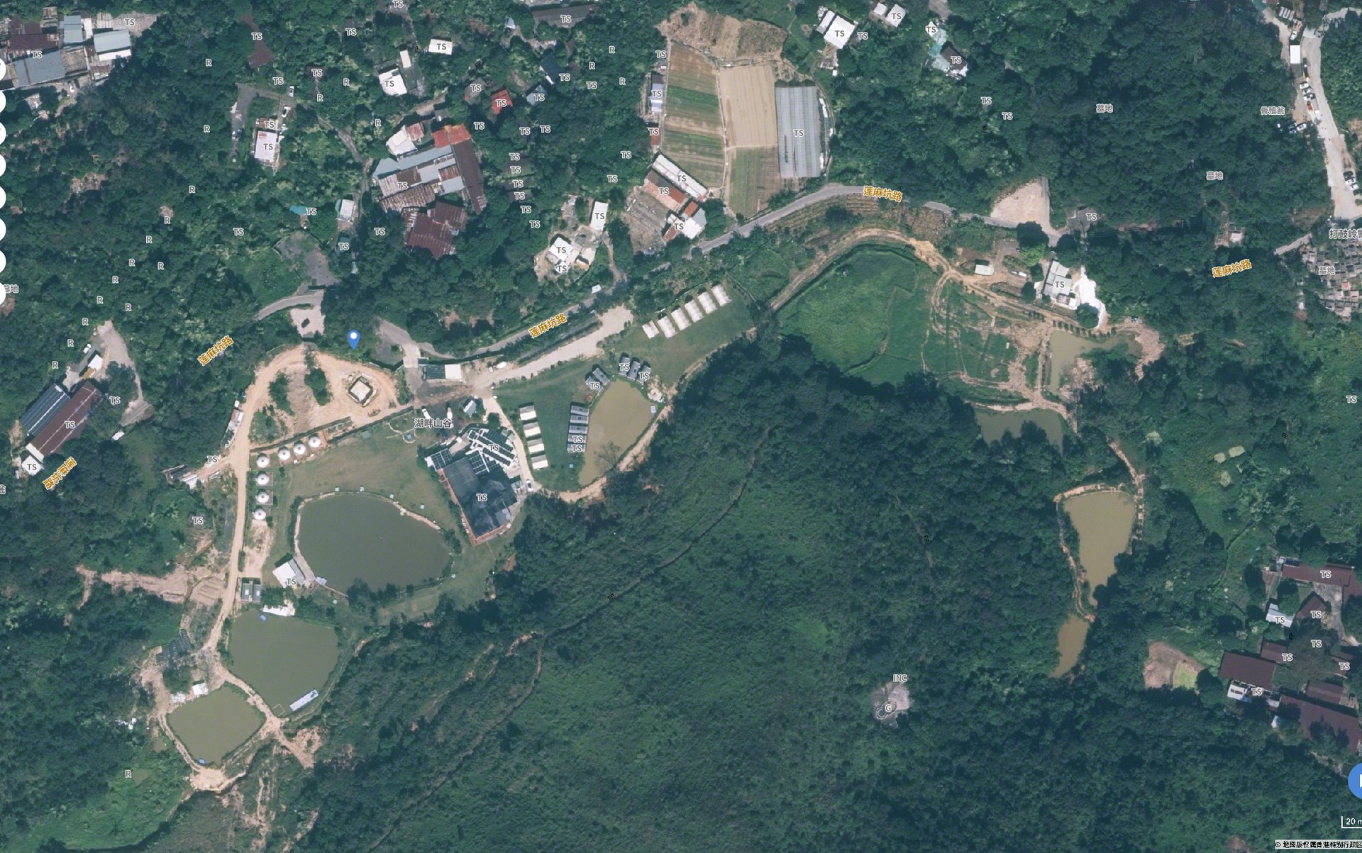 LAKE VALLEY客戶提供的申請場地航拍照片